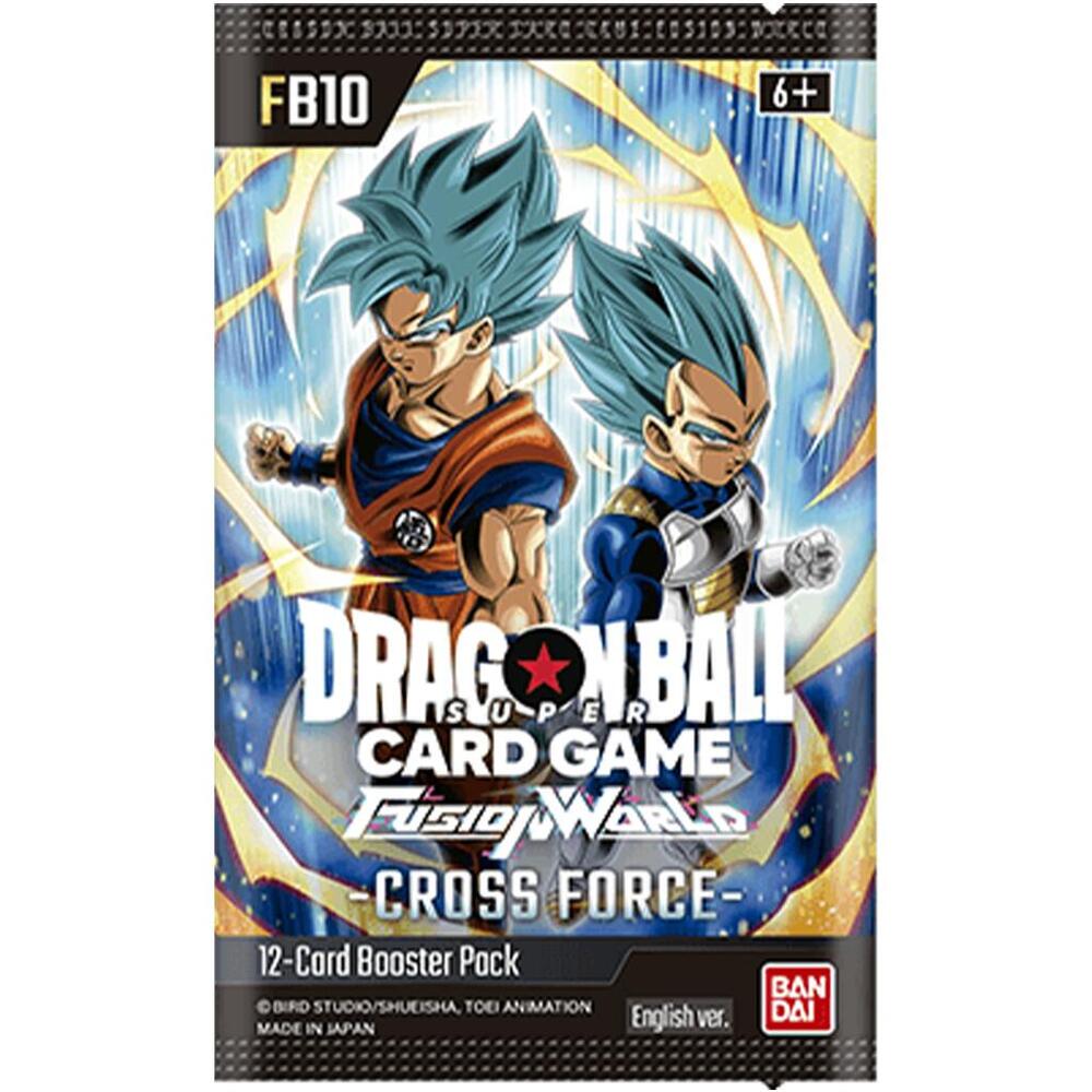 DBZ - Cross Force Sleeved Booster Pack (FB10)