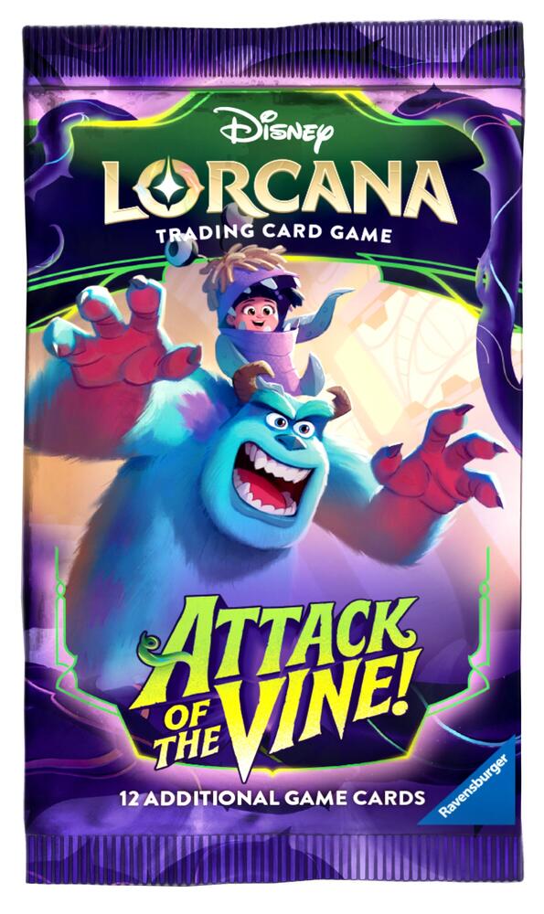 Disney Lorcana: Attack of the Vine! Loose Booster Pack
