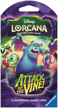 Disney Lorcana: Attack of the Vine! Sleeved Booster Pack