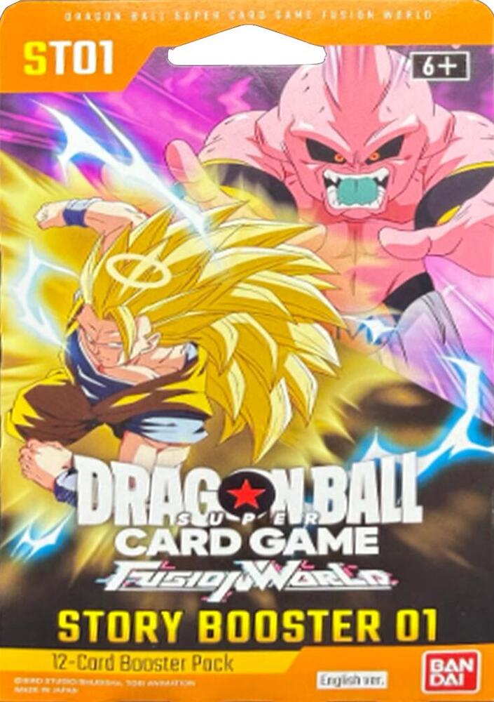 Dragon Ball Story Booster 01 Sleeved Booster Pack