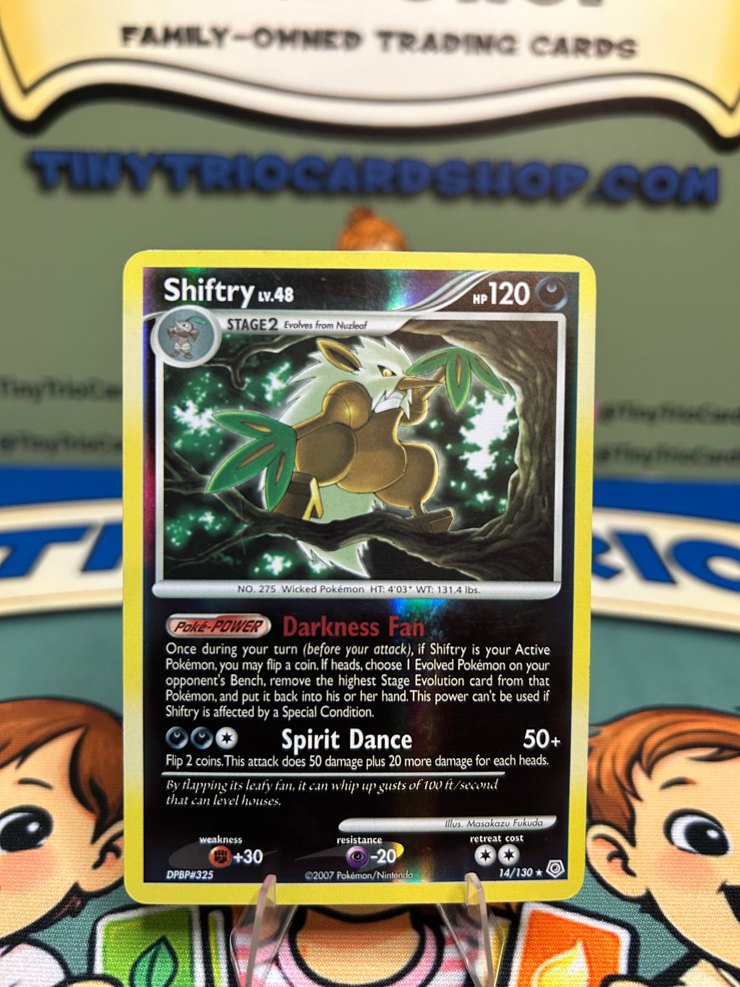 Shiftry lv. 48 (14/130) [Reverse Holo]