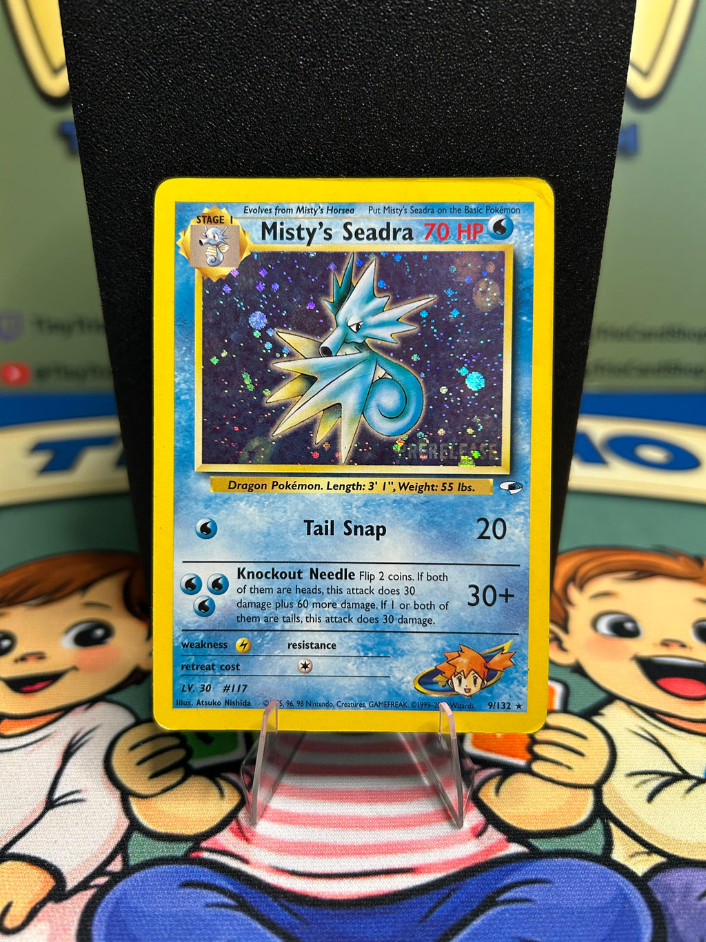 Misty's Seadra (009/132) [Prerelease]
