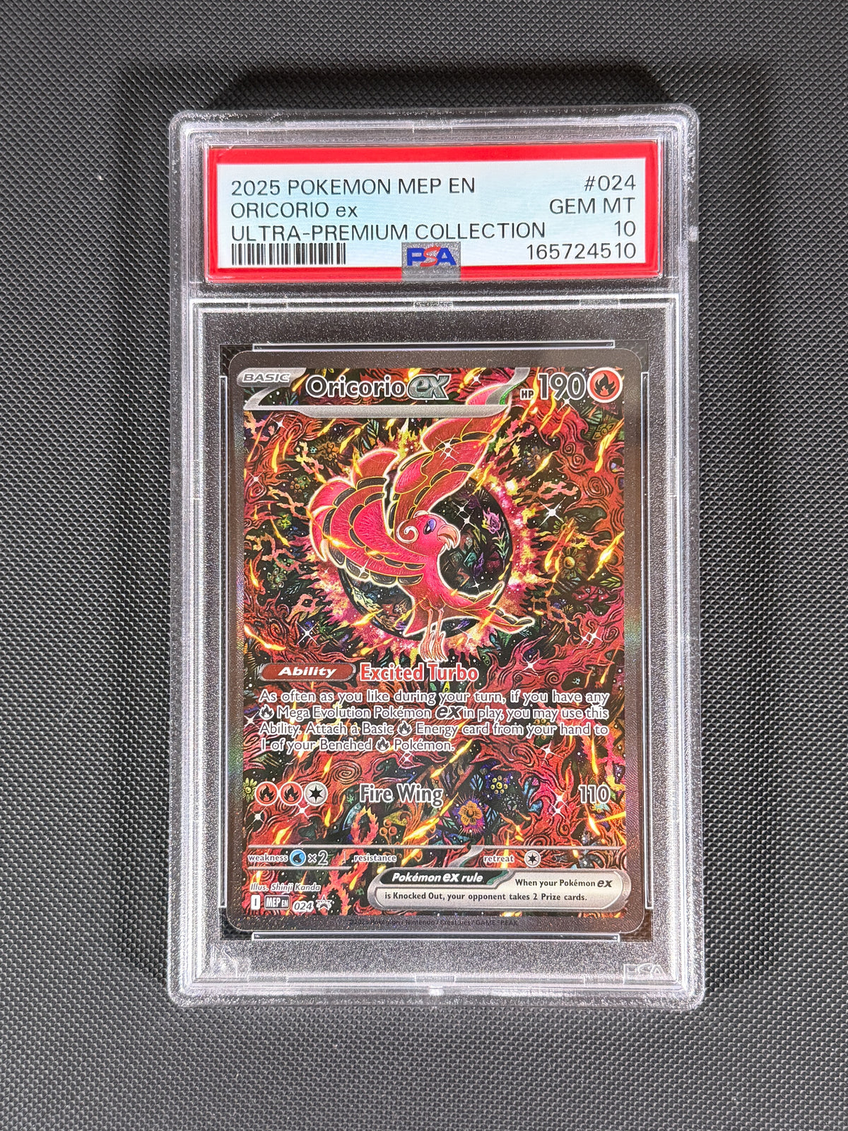 Oricorio ex #024 PSA 10 [2]