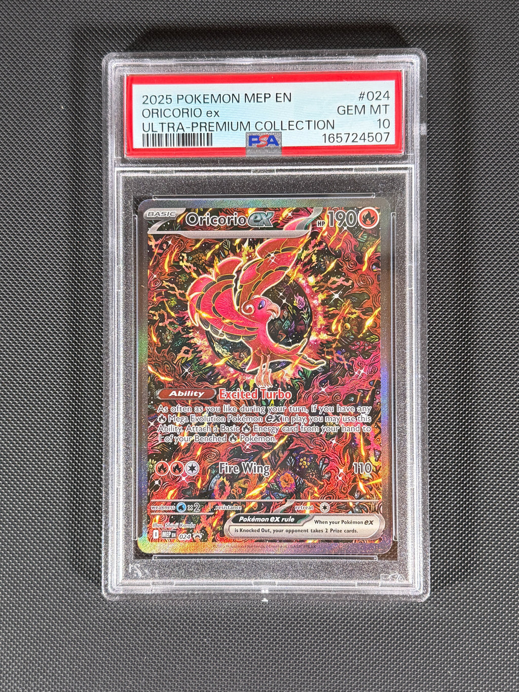 Oricorio ex #024 PSA 10 [1]