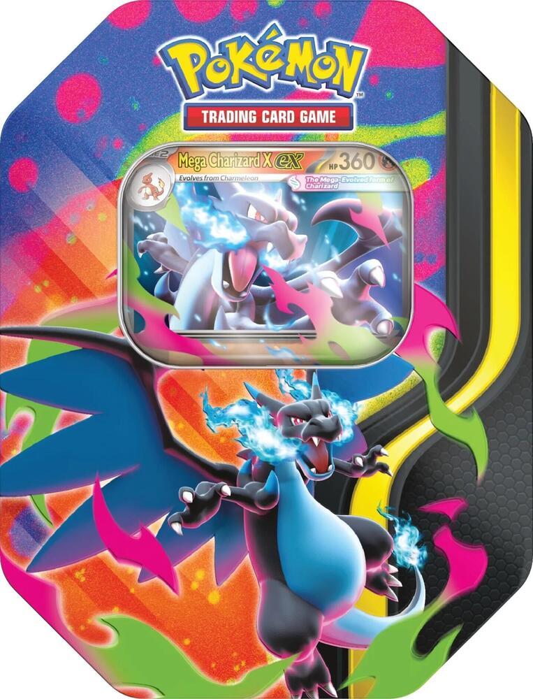 Mega Charizard Tin (Mega Charizard X/Mega Charizard Y)