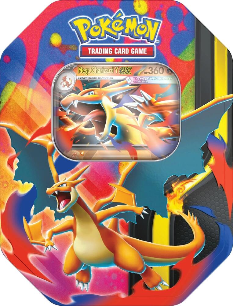 Mega Charizard Tin (Mega Charizard X/Mega Charizard Y)