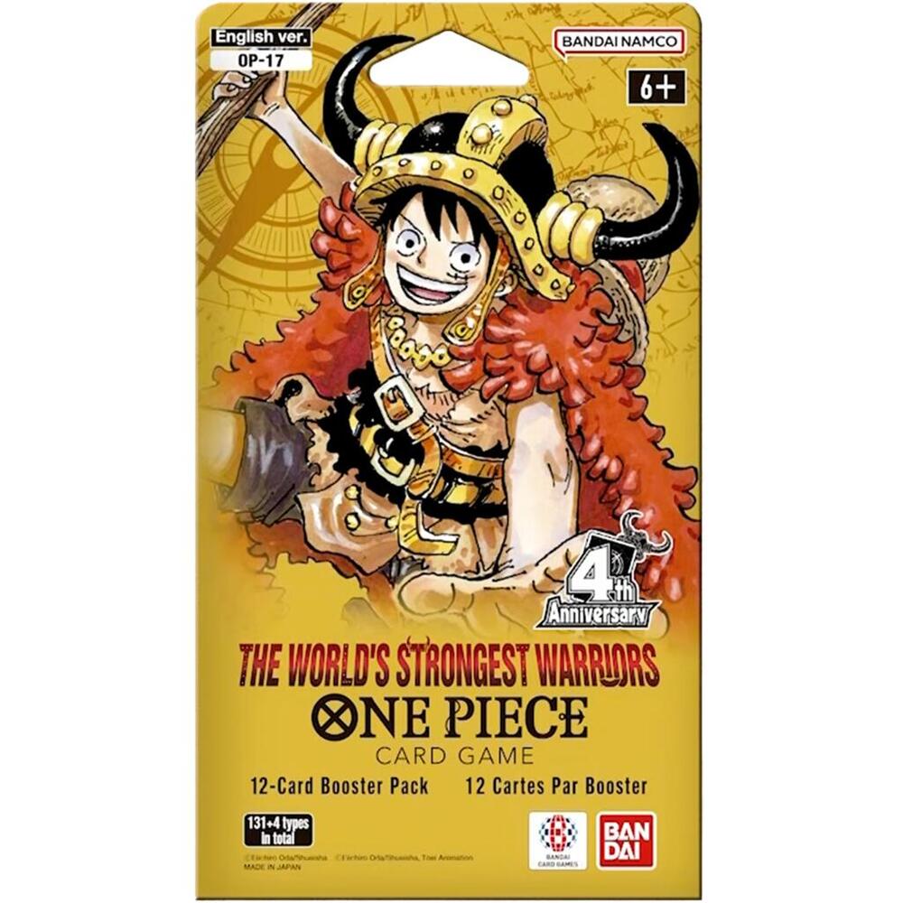 One Piece OP17 - World's Strongest Warriors Booster Sleeved