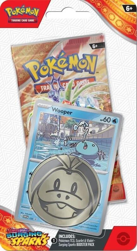 Surging Sparks Single Pack Blister [Pachirisu/Wooper]